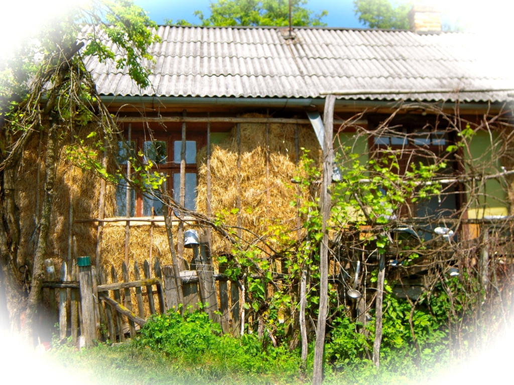Straw House Photoshop